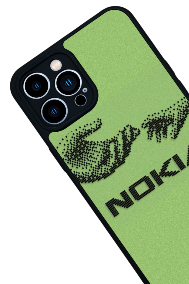 iPhone 12 Pro Max Uyumlu Nokia Tasarımlı Glossy Premium Kılıf