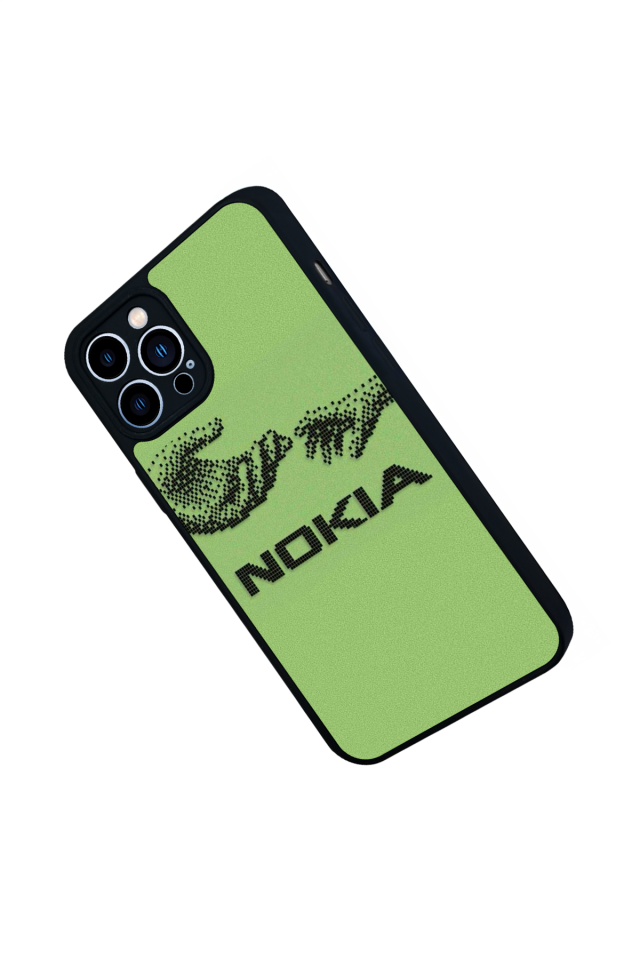 iPhone 12 Pro Max Uyumlu Nokia Tasarımlı Glossy Premium Kılıf