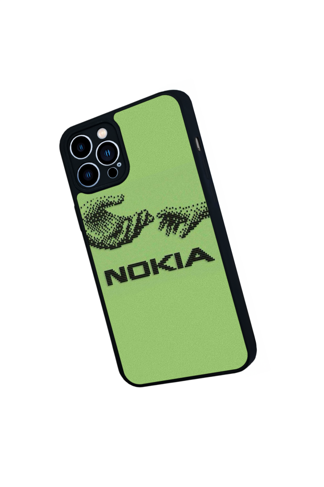 iPhone 12 Pro Max Uyumlu Nokia Tasarımlı Glossy Premium Kılıf