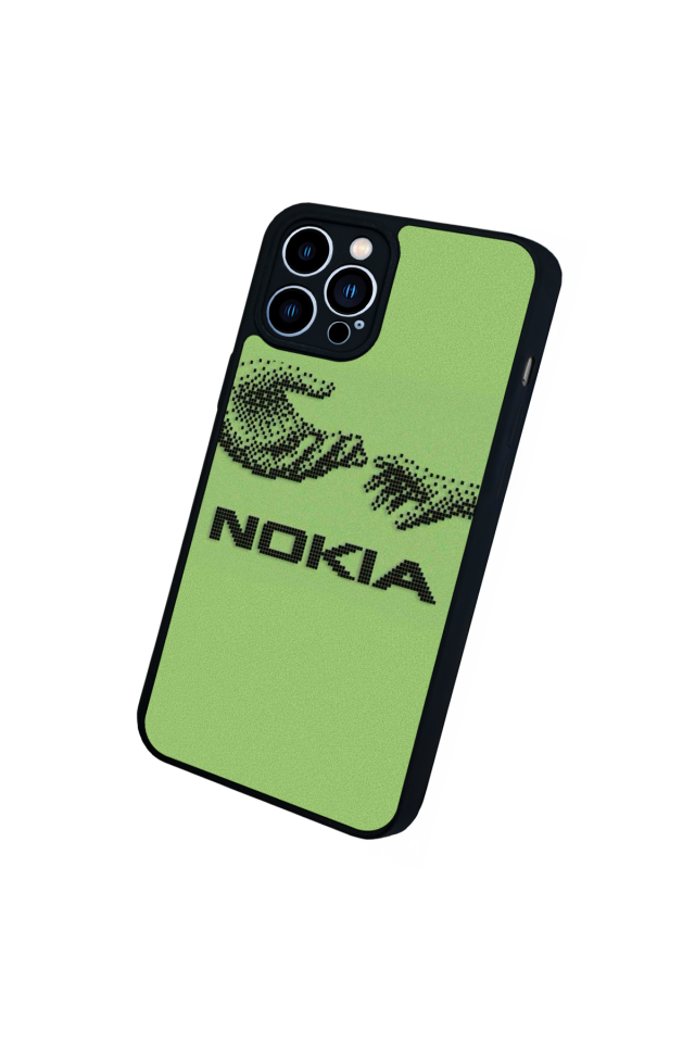 iPhone 12 Pro Max Uyumlu Nokia Tasarımlı Glossy Premium Kılıf