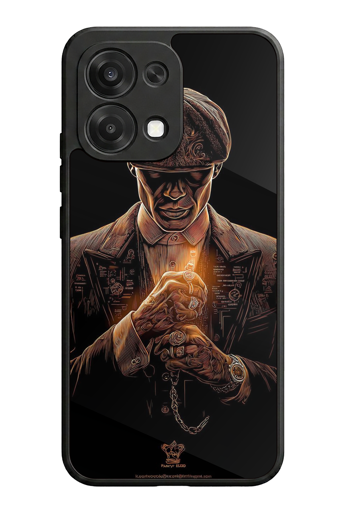 Oppo A6 Pro Uyumlu Peaky Blinders Tasarımlı Glossy Premium Kılıf