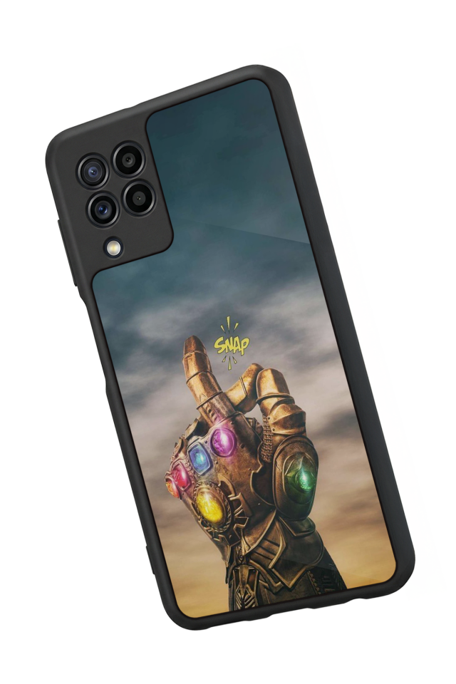 Samsung Galaxy M32 Uyumlu Thanos Tasarımlı Glossy Premium Kılıf