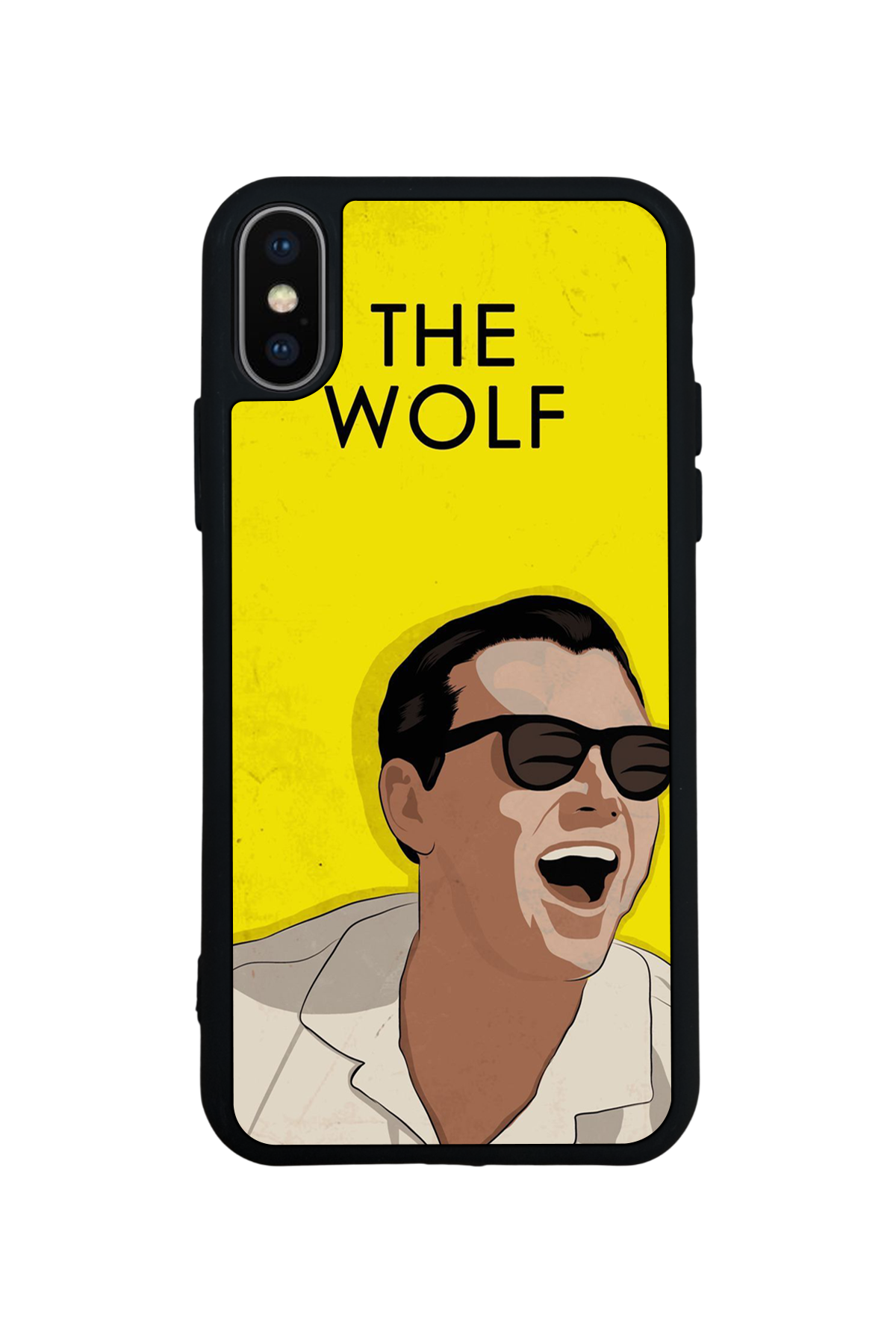 iPhone X/ XS Uyumlu TheWolf Tasarımlı Glossy Premium Kılıf