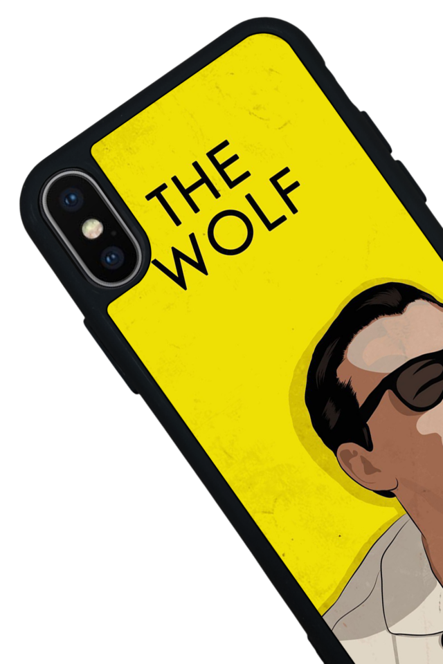iPhone X/ XS Uyumlu TheWolf Tasarımlı Glossy Premium Kılıf