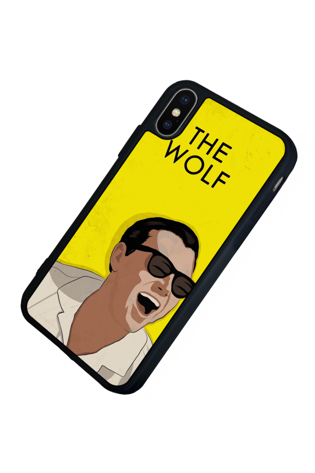 iPhone X/ XS Uyumlu TheWolf Tasarımlı Glossy Premium Kılıf