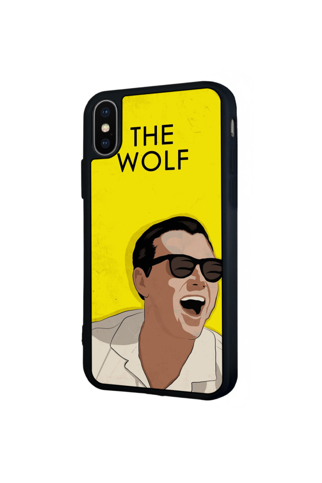 iPhone X/ XS Uyumlu TheWolf Tasarımlı Glossy Premium Kılıf