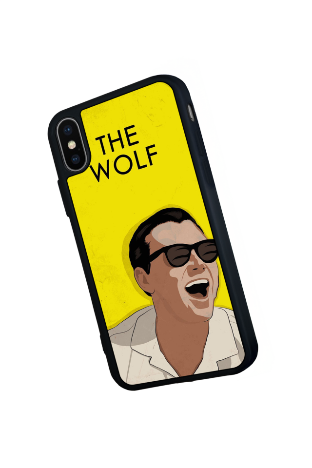 iPhone X/ XS Uyumlu TheWolf Tasarımlı Glossy Premium Kılıf