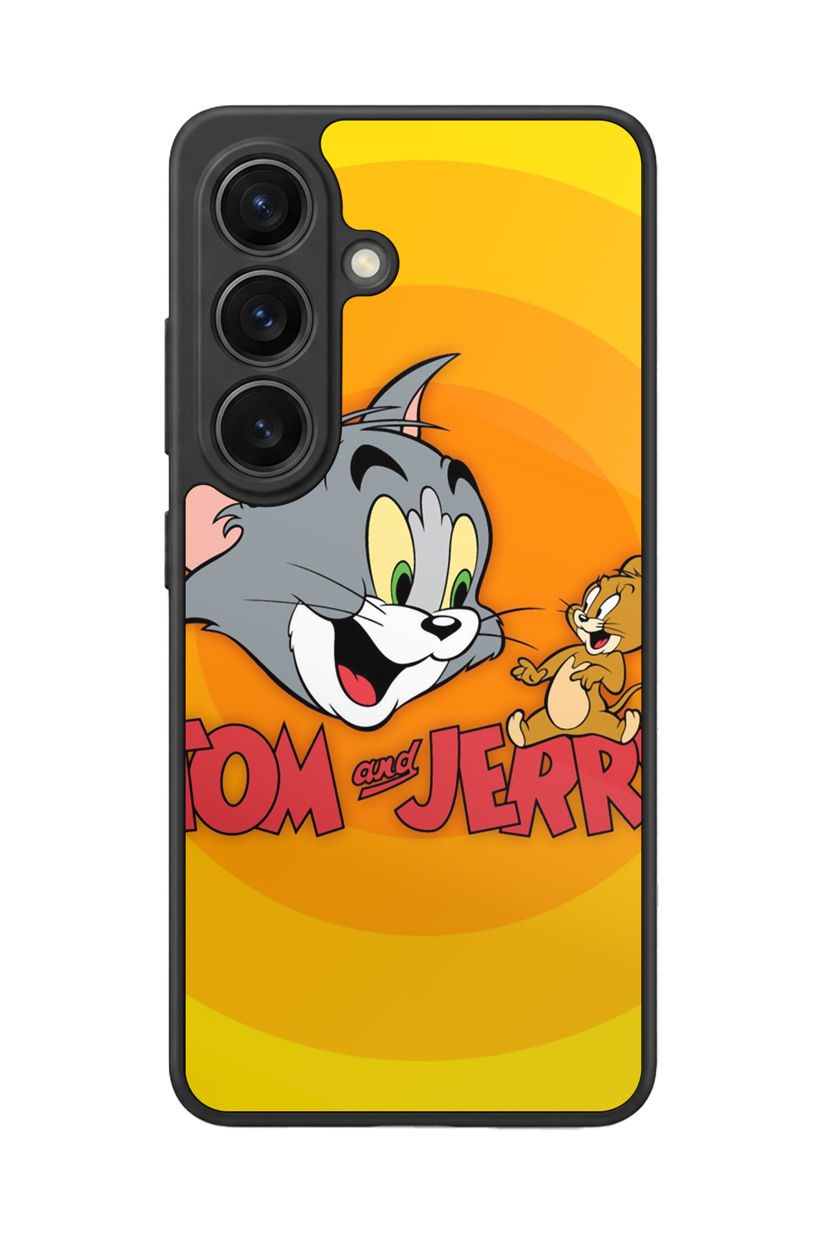 Samsung Galaxy S26 Uyumlu Tom And Jerry Tasarımlı Glossy Premium Kılıf
