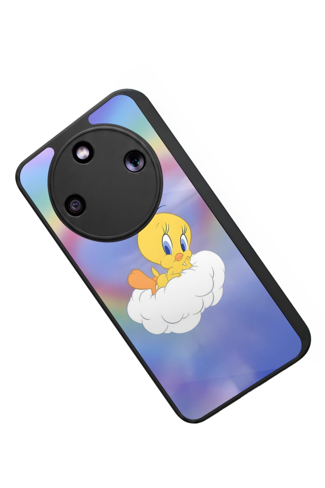 Honor Magic 8 Lite Uyumlu Tweety Tasarımlı Glossy Premium Kılıf