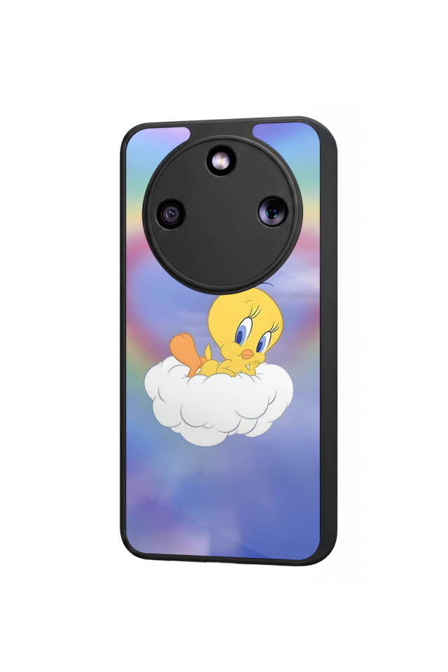Honor Magic 8 Lite Uyumlu Tweety Tasarımlı Glossy Premium Kılıf