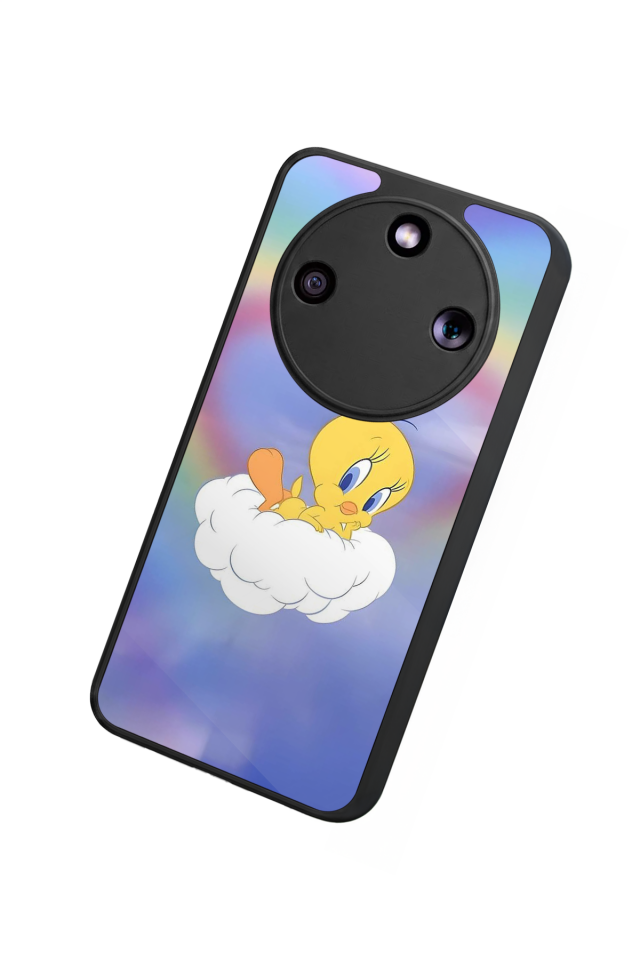 Honor Magic 8 Lite Uyumlu Tweety Tasarımlı Glossy Premium Kılıf