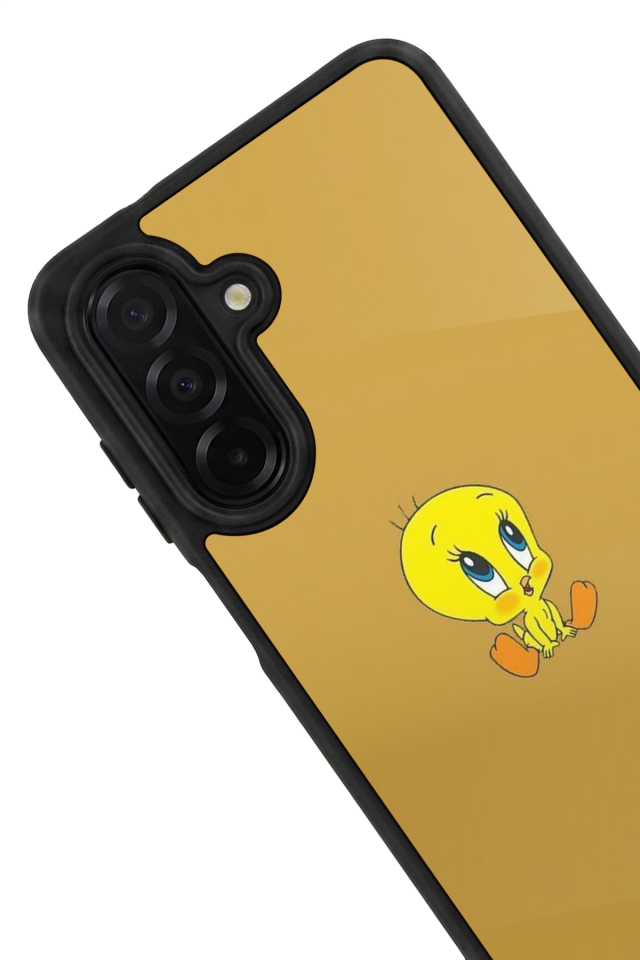 Samsung Galaxy A36 Uyumlu Tweety Tasarımlı Glossy Premium Kılıf