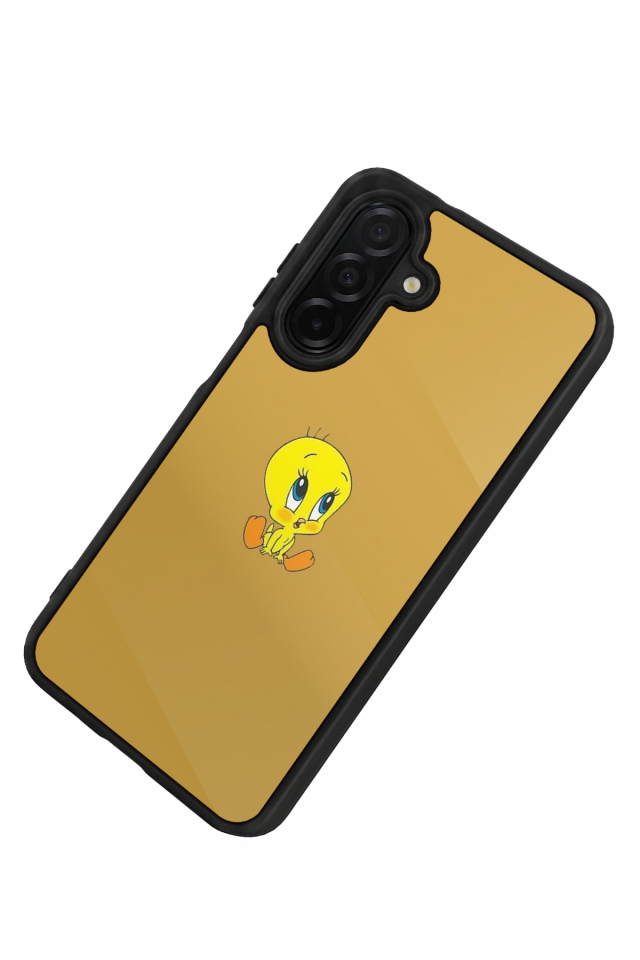 Samsung Galaxy A36 Uyumlu Tweety Tasarımlı Glossy Premium Kılıf