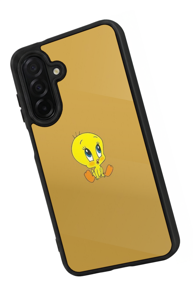Samsung Galaxy A36 Uyumlu Tweety Tasarımlı Glossy Premium Kılıf