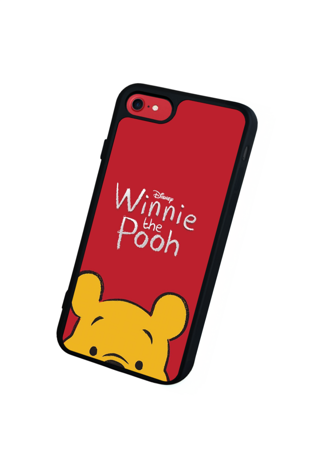 iPhone SE Uyumlu Winnie Tasarımlı Glossy Premium Kılıf