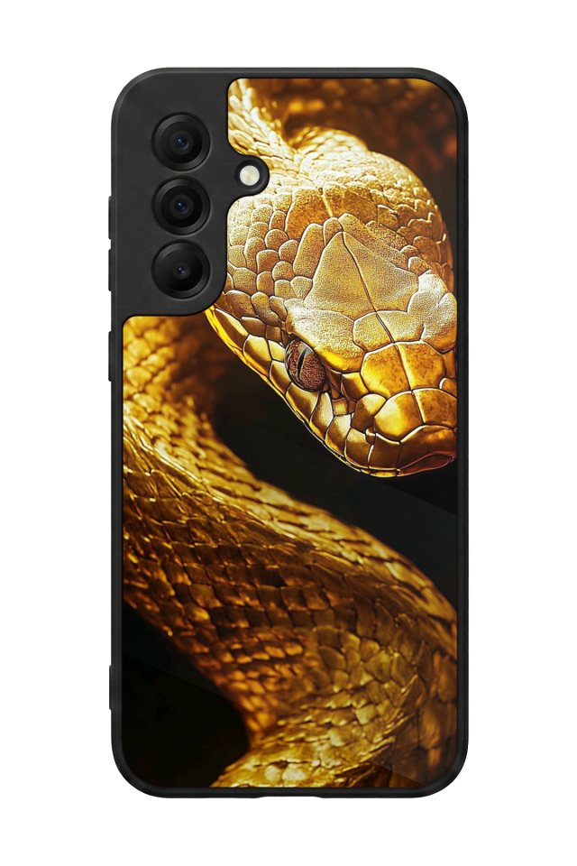 Samsung Galaxy A17 Uyumlu Yılan Tasarımlı Glossy Premium Kılıf