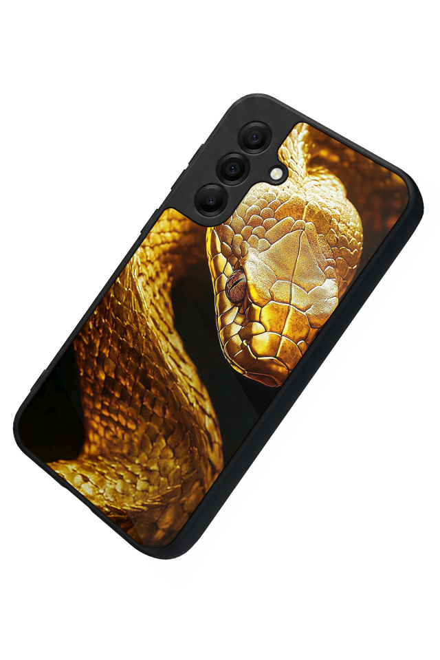 Samsung Galaxy A17 Uyumlu Yılan Tasarımlı Glossy Premium Kılıf