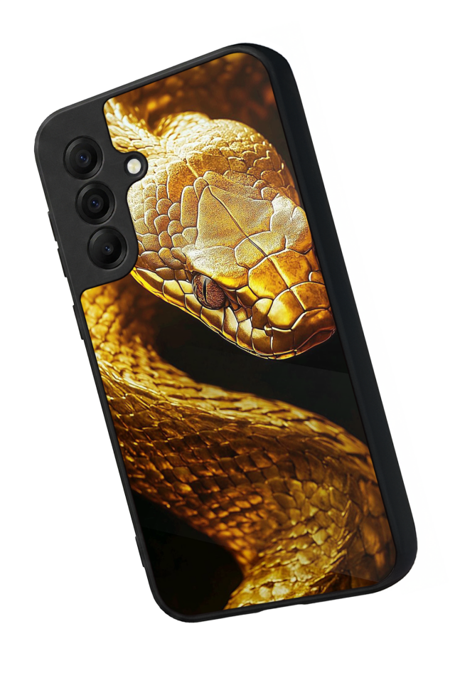 Samsung Galaxy A17 Uyumlu Yılan Tasarımlı Glossy Premium Kılıf