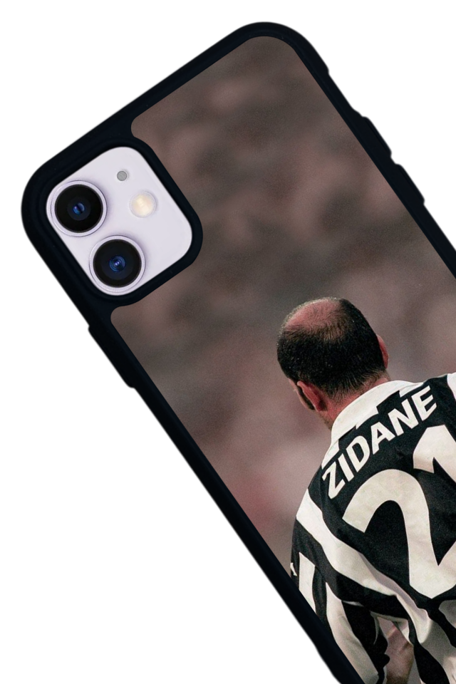 iPhone 11 Uyumlu Zidane Tasarımlı Glossy Premium Kılıf