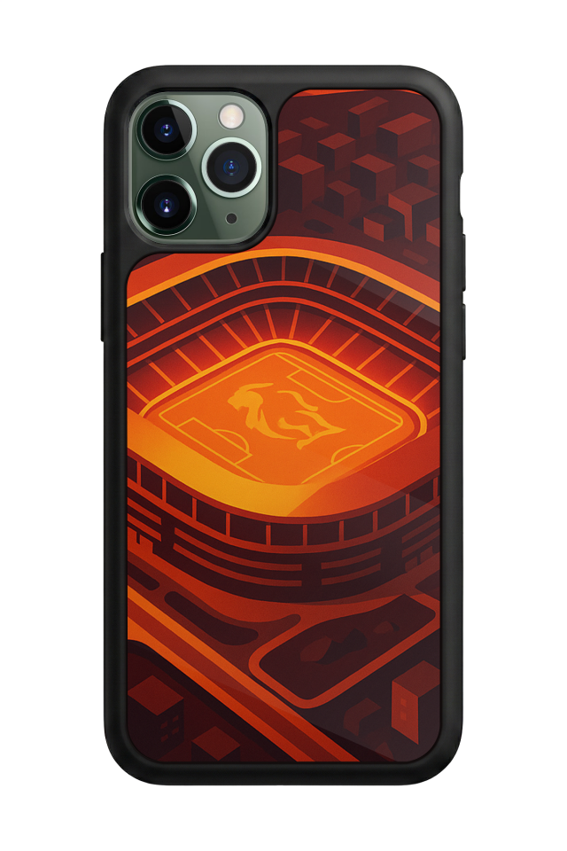 iPhone 11 Pro Max Uyumlu Aslan Tasarımlı Glossy Premium Kılıf