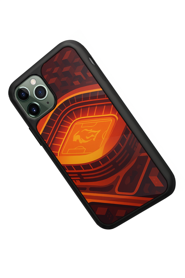 iPhone 11 Pro Max Uyumlu Aslan Tasarımlı Glossy Premium Kılıf