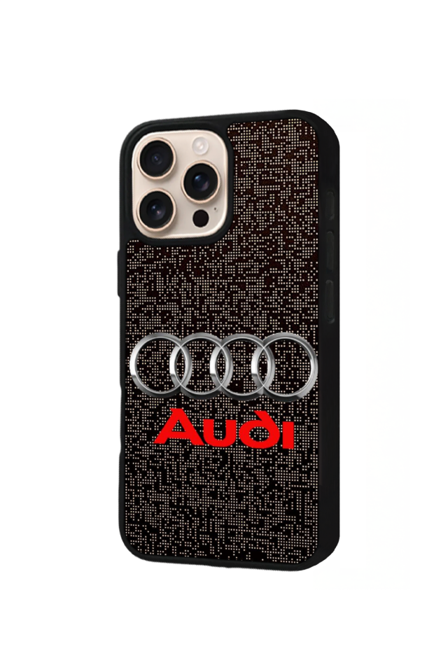 iPhone 14 Pro Max Uyumlu Audi Tasarımlı Glossy Premium Kılıf