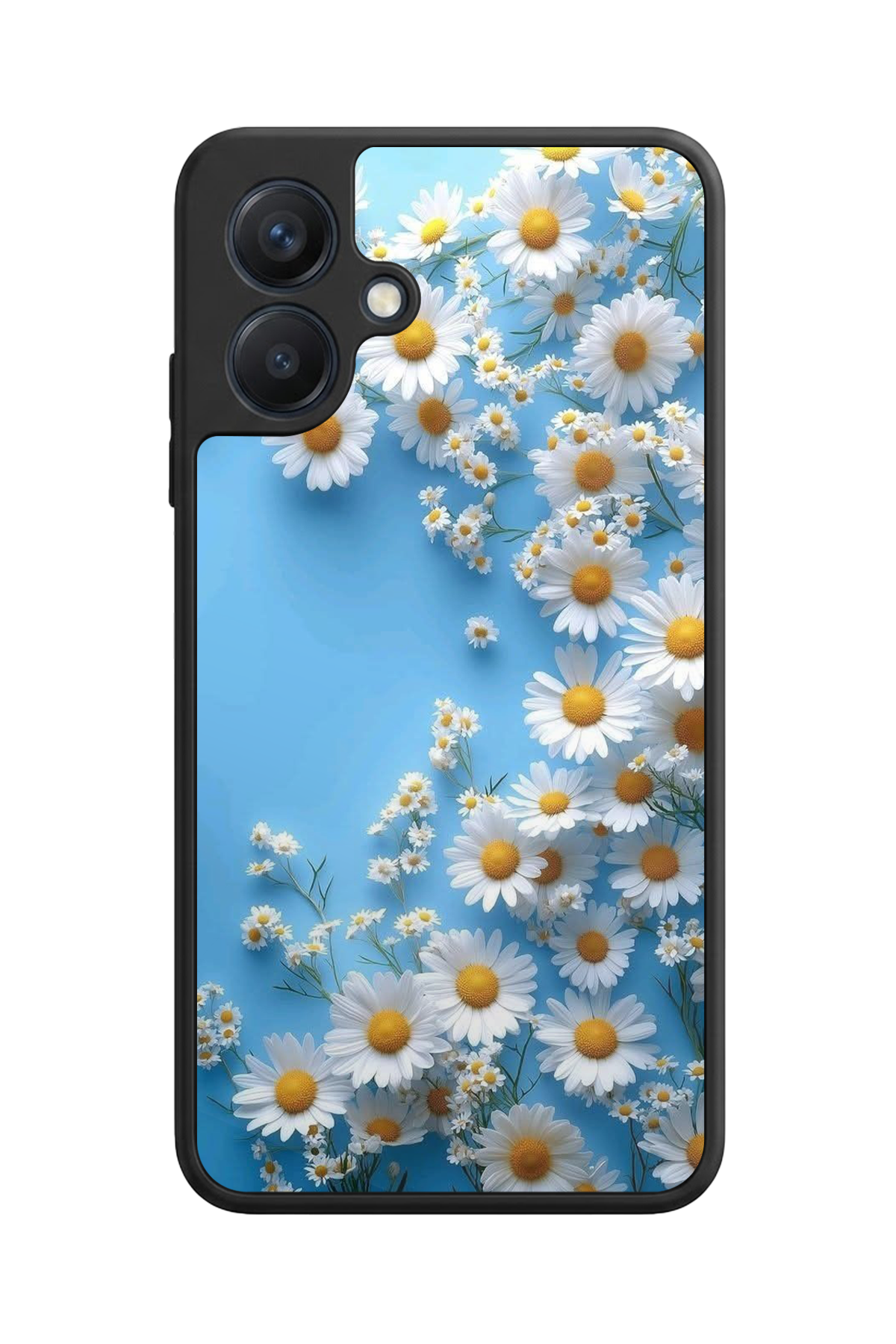 Samsung Galaxy A07 Uyumlu Cicek Tasarımlı Glossy Premium Kılıf