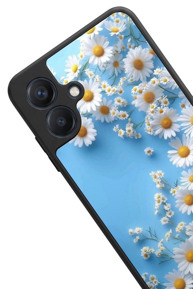 Samsung Galaxy A07 Uyumlu Cicek Tasarımlı Glossy Premium Kılıf