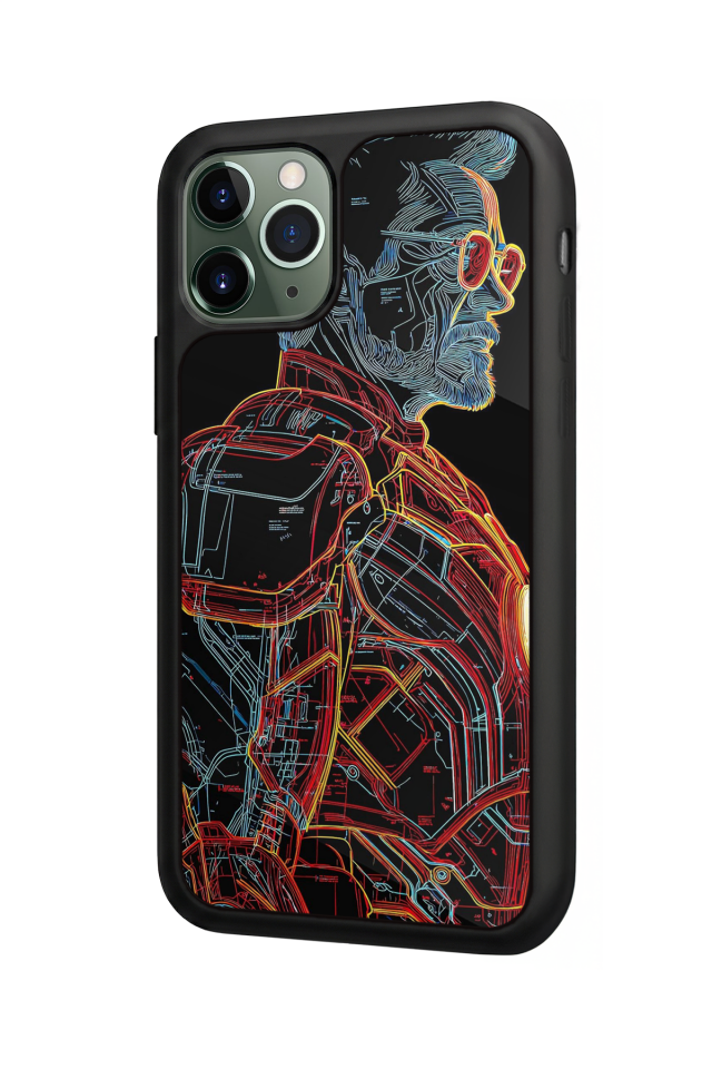 iPhone 11 Pro Uyumlu Iron Man ( Demir Adam ) Tasarımlı Glossy Premium Kılıf