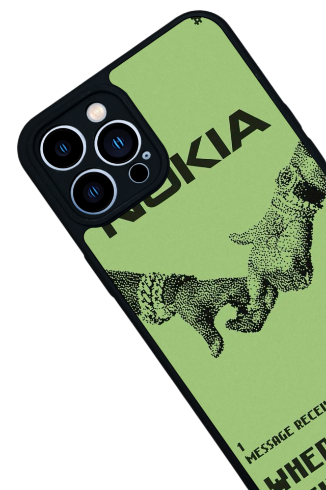 iPhone 12 Pro Max Uyumlu Nokia Tasarımlı Glossy Premium Kılıf