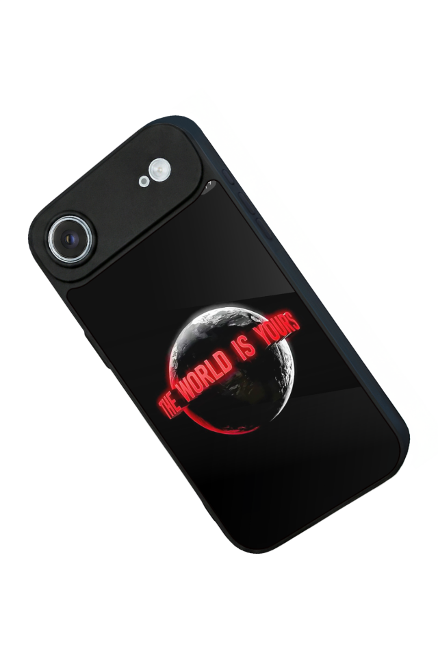 iPhone 17 Air Uyumlu Scarface Tasarımlı Glossy Premium Kılıf