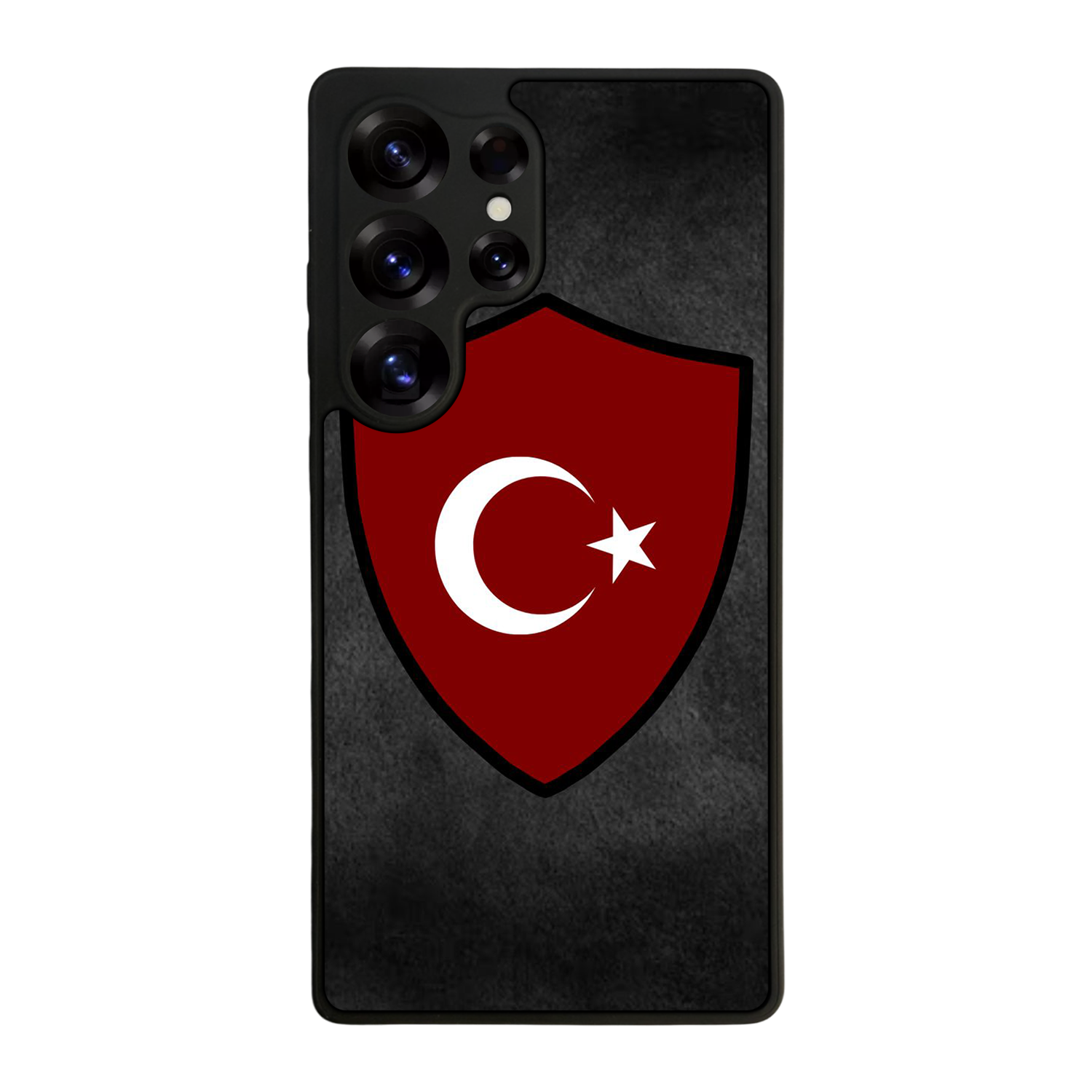 Samsung Galaxy S25 Ultra Uyumlu Türk Bayragi Tasarımlı Glossy Premium Kılıf