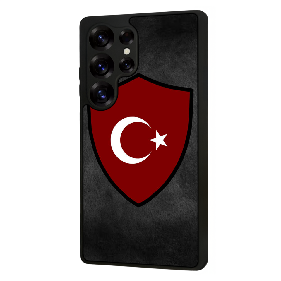 Samsung Galaxy S25 Ultra Uyumlu Türk Bayragi Tasarımlı Glossy Premium Kılıf