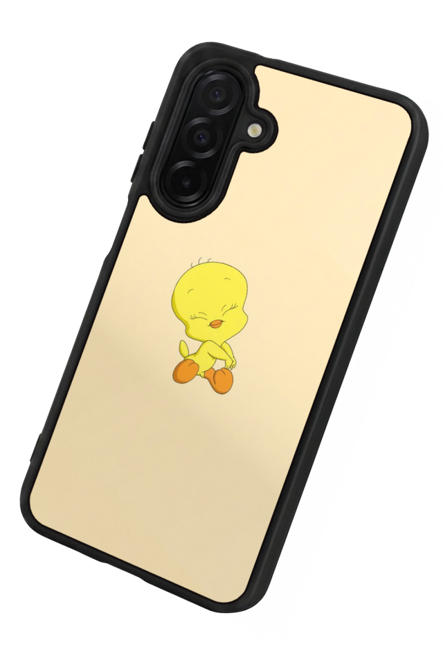 Samsung Galaxy A36 Uyumlu Tweety Tasarımlı Glossy Premium Kılıf
