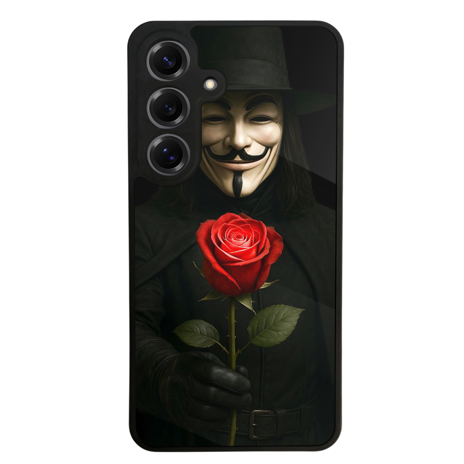 Samsung Galaxy S25 Uyumlu Vendetta Tasarımlı Glossy Premium Kılıf