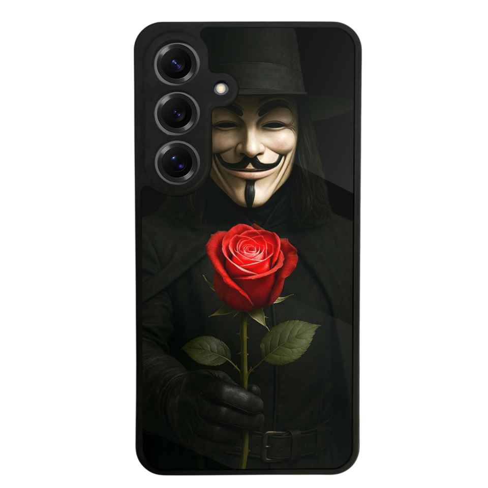 Samsung Galaxy S25 Uyumlu Vendetta Tasarımlı Glossy Premium Kılıf