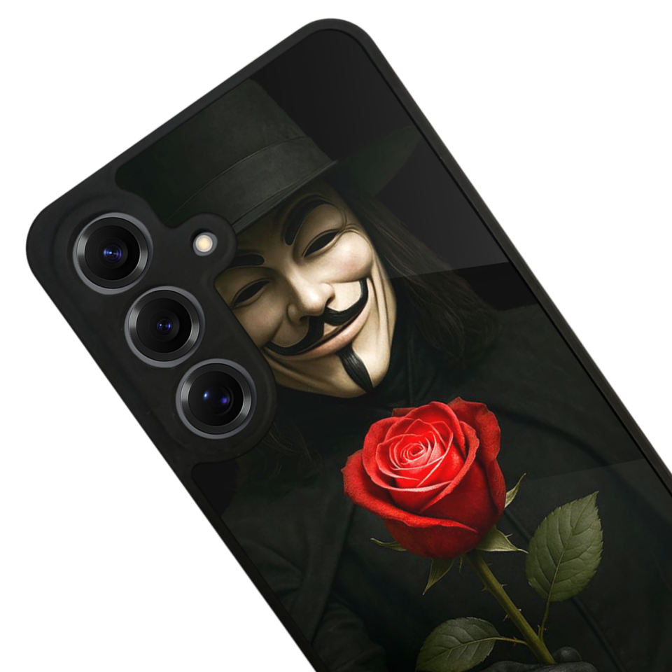 Samsung Galaxy S25 Uyumlu Vendetta Tasarımlı Glossy Premium Kılıf