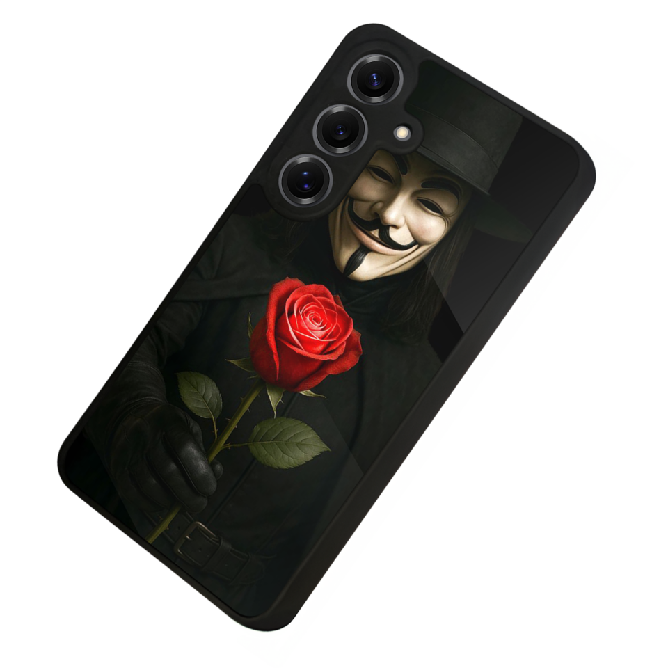 Samsung Galaxy S25 Uyumlu Vendetta Tasarımlı Glossy Premium Kılıf