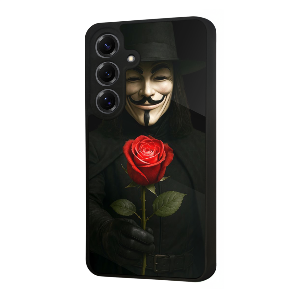 Samsung Galaxy S25 Uyumlu Vendetta Tasarımlı Glossy Premium Kılıf