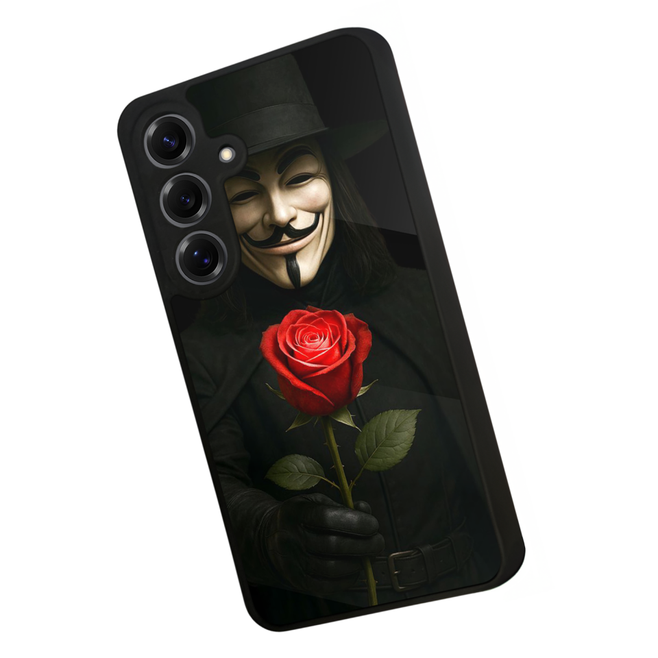 Samsung Galaxy S25 Uyumlu Vendetta Tasarımlı Glossy Premium Kılıf