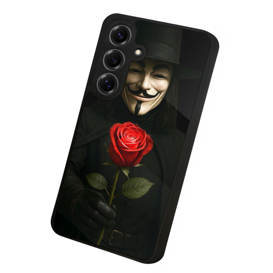 Samsung Galaxy S25 Uyumlu Vendetta Tasarımlı Glossy Premium Kılıf