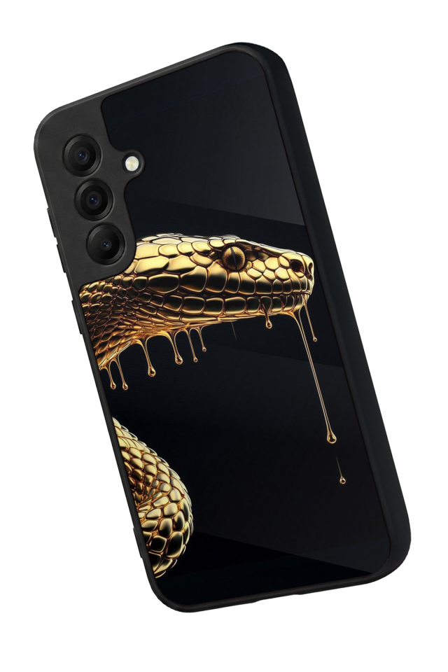 Samsung Galaxy A17 Uyumlu Yılan Tasarımlı Glossy Premium Kılıf