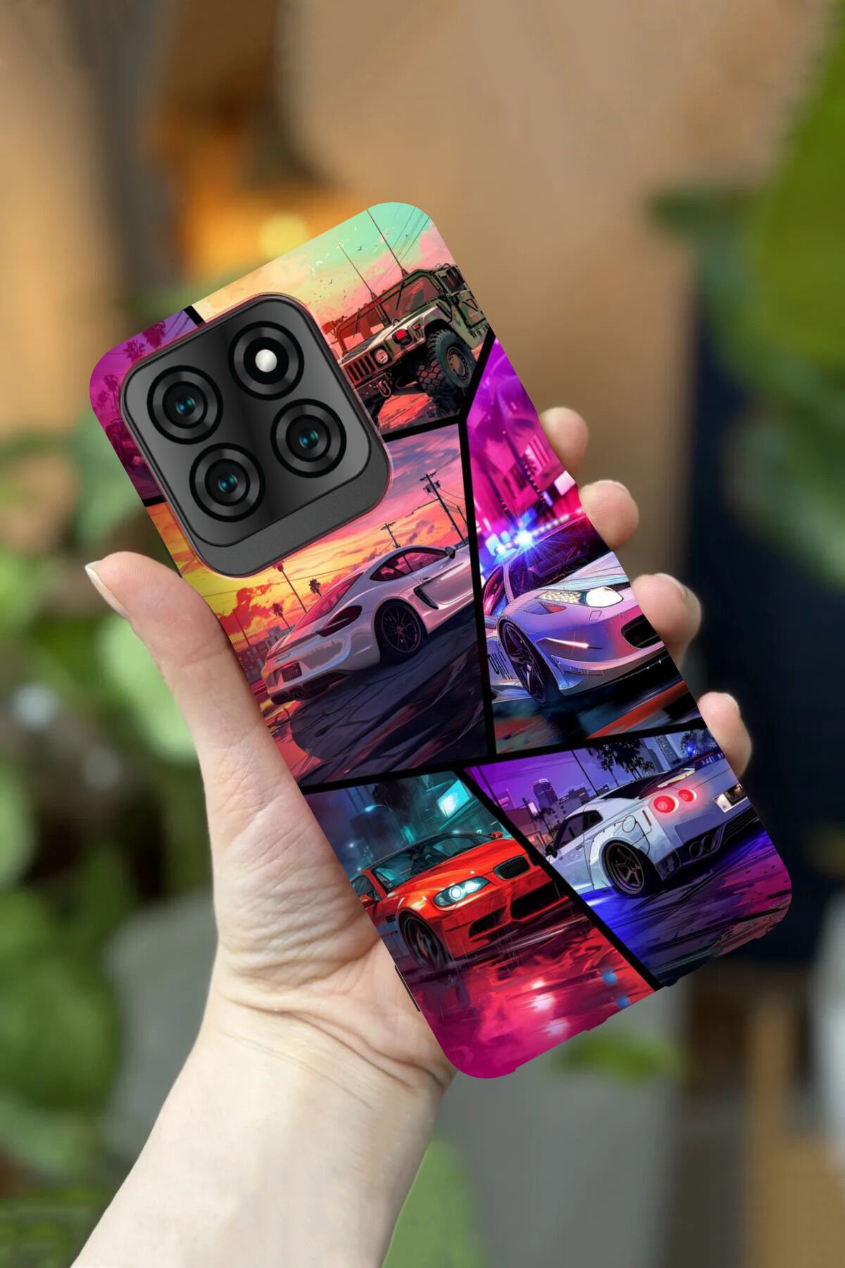 Reeder S71 Uyumlu Kamera Korumalı Gta VI Desenli HD Baskılı Silikon Kılıf