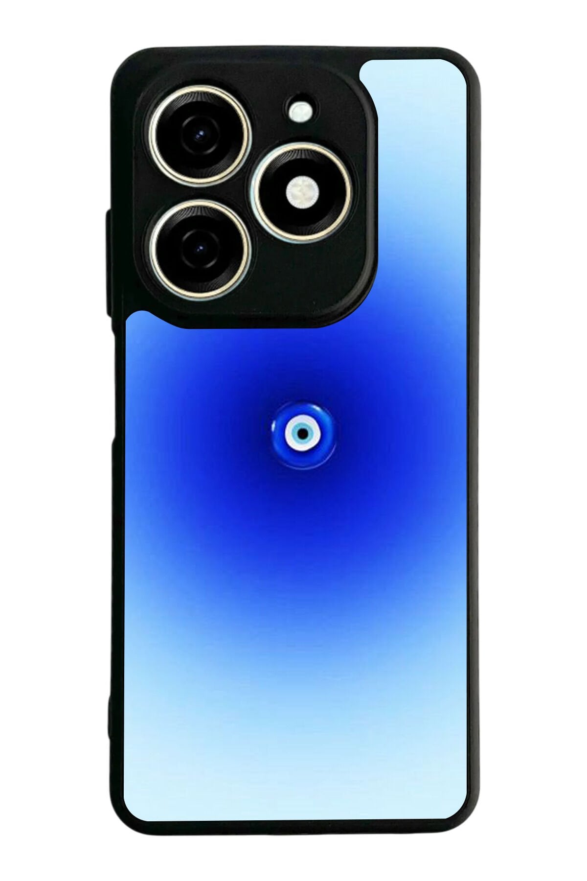 Tecno Spark 20/20C Uyumlu Nazar Tasarımlı Glossy Premium Kılıf