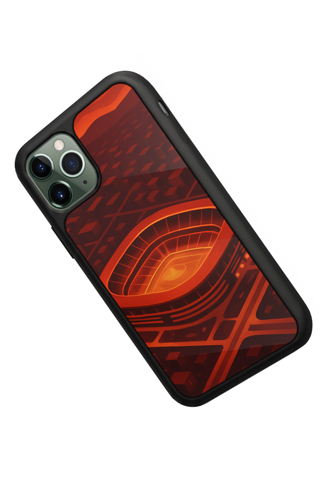iPhone 11 Pro Max Uyumlu Aslan Tasarımlı Glossy Premium Kılıf