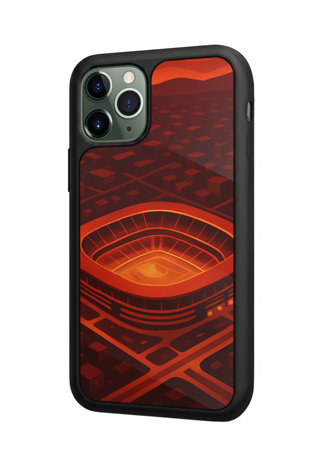iPhone 11 Pro Max Uyumlu Aslan Tasarımlı Glossy Premium Kılıf