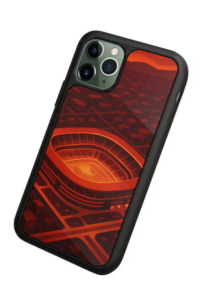 iPhone 11 Pro Max Uyumlu Aslan Tasarımlı Glossy Premium Kılıf