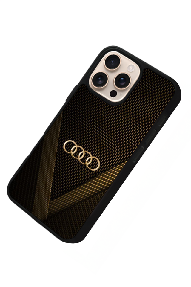 iPhone 14 Pro Max Uyumlu Audi Tasarımlı Glossy Premium Kılıf