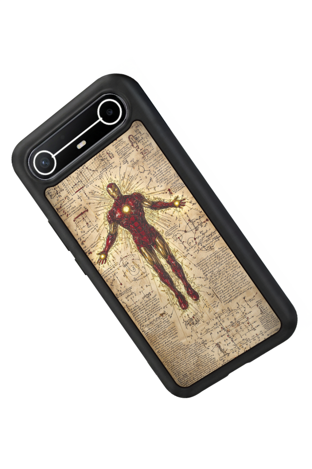 Tecno Spark Slim 5G Uyumlu  Iron Man ( Demir Adam ) Tasarımlı Glossy Premium Kılıf