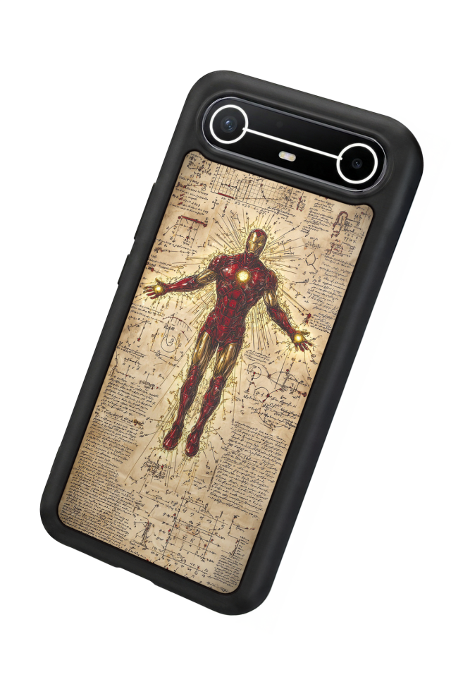 Tecno Spark Slim 5G Uyumlu  Iron Man ( Demir Adam ) Tasarımlı Glossy Premium Kılıf